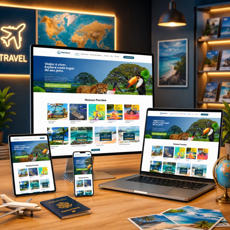 Site de vendas completo e responsivo